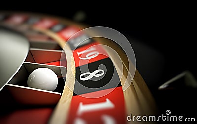 Roulette Stock Photo