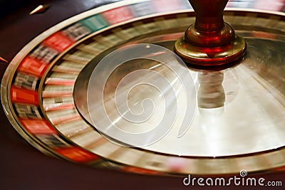 Roulette close up Stock Photo
