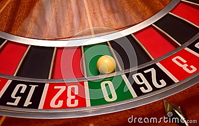 Roulette numbers Stock Photo