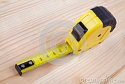 Roulette to measure Stock Photo