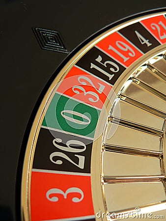 Roulette wheel Stock Photo