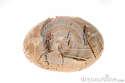 Round integral bread Stock Photo