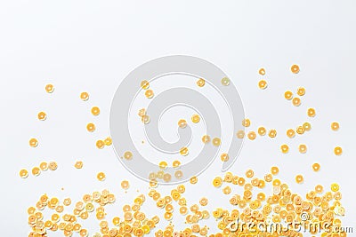 Round sequins Stock Photo