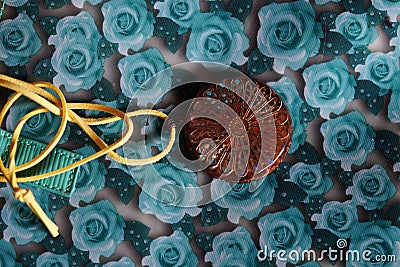 Round shape Orgonite Stock Photo