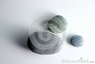 Round Stones Stock Photo