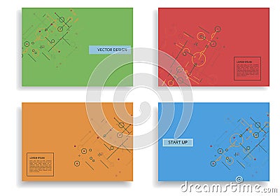 Round style symbol construction form. Cover network polygonal element. Vector texture design Vector Illustration