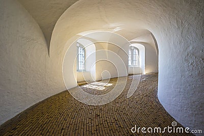 The Round Tower in Copenhagen city, Denmark Stock Photo