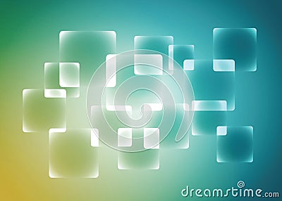 Rounded rectangle abstract background, vector, illustration. Vector Illustration