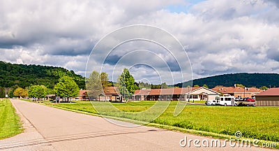 The Rouse Estate Nursing home, Youngsville, Pennsylvania, USA Editorial Stock Photo