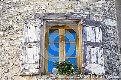 Rousillon, Vaucluse. Provence Stock Photo