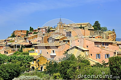 Roussillon Stock Photo