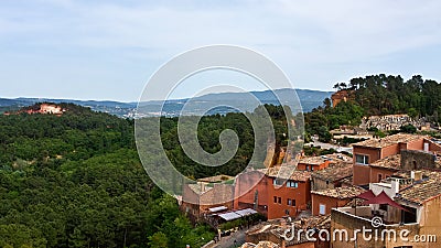 Roussillon Stock Photo