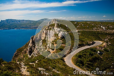 Route des Cretes, France Stock Photo