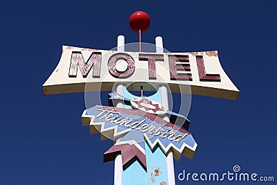 Route 66 in Holbrook, Arizona Editorial Stock Photo