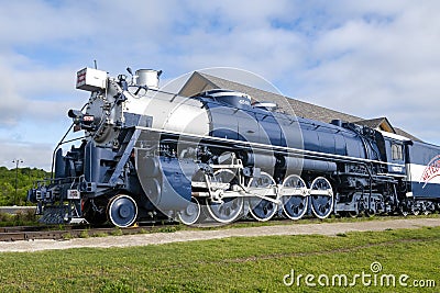 Route 66 Train, Historical Village, Travel, History Editorial Stock Photo