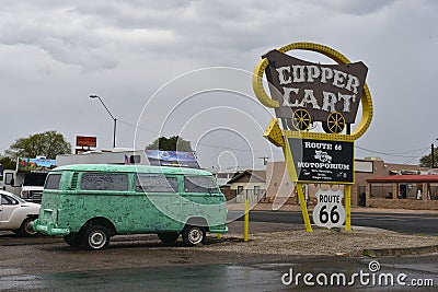 Route 66 Editorial Stock Photo