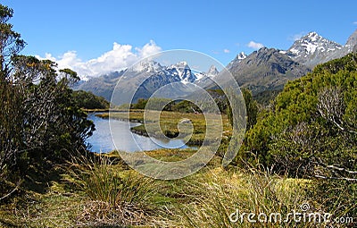 Routeburn Track Stock Photo