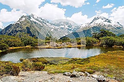 Routeburn Track, New Zealand Stock Photo