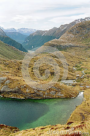 Routeburn Track, New Zealand Stock Photo