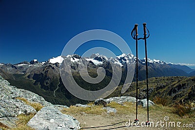 Routeburn Track, New Zealand Stock Photo