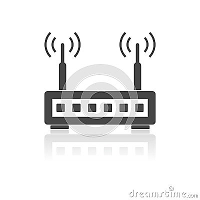 Router icon Vector Illustration