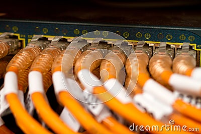 Router Network Connections Stock Photo