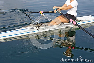 Rower Stock Photo