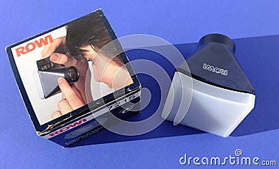 Rowi - Vintage slide viewer Editorial Stock Photo