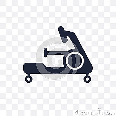 Rowing Machine transparent icon. Rowing Machine symbol design fr Vector Illustration