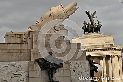 Royal Artillery Memorial Wellington Arch Editorial Stock Photo