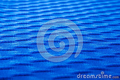 Royal Blue Patch of the Cloth Stock Photo