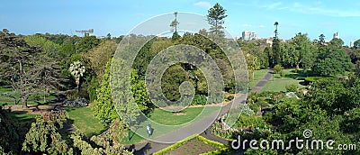 Royal Botanic Gardens Stock Photo