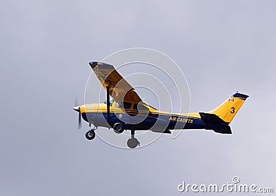 Royal Canadian Air Cadets in flight Editorial Stock Photo