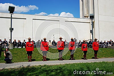 Royal Canadian Mounted Police Editorial Stock Photo