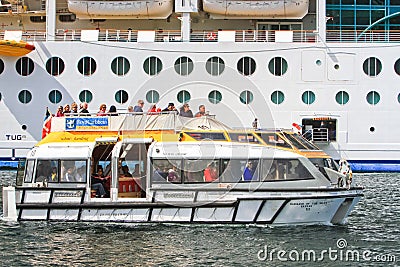 Royal Caribbean Cruise Ship Tender Boat Editorial Stock Photo