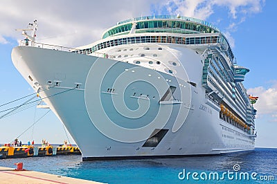 Royal Caribbean international cruise ship Editorial Stock Photo