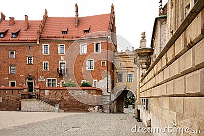 Royal Castle in Cracov Editorial Stock Photo