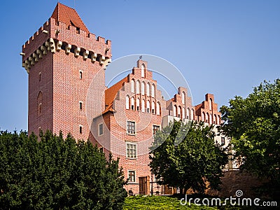 The Royal Castle in Poznan Stock Photo