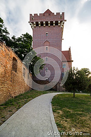 The Royal Castle in Poznan. Stock Photo