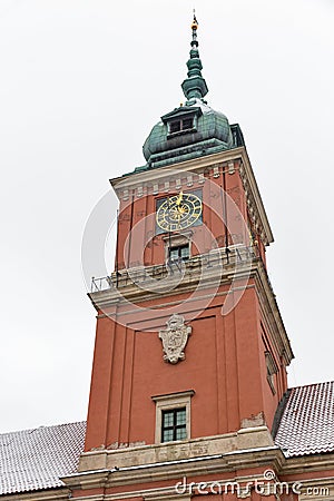 Royal Castle in Warsaw, Poland. Stock Photo