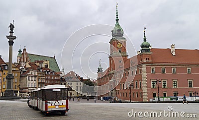 Royal Castle, Warsaw. Editorial Stock Photo