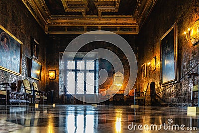 Royal Chambers at Wawel Castle, Krakow Editorial Stock Photo