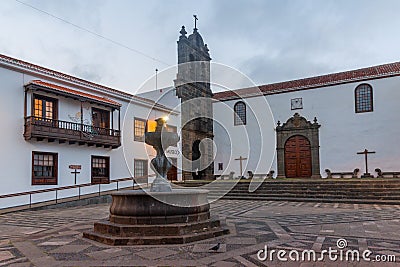 Royal Convent of the Immaculate Conception hosting museo Insular at Santa Cruz de La Palma , Canary islands, Spain Stock Photo