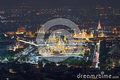 Royal Cremation Exhibition of His Majesty King Bhumibol Adulyadej, Sanam Luang, Bangkok City,Thailand Editorial Stock Photo