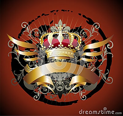 Royal crown Vector Illustration