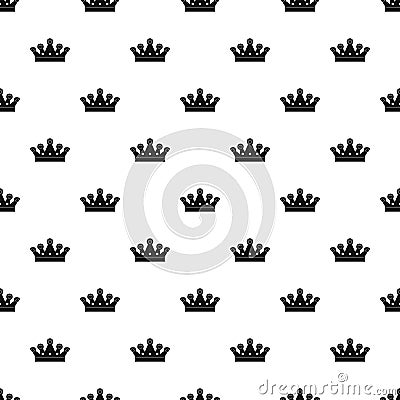 Royal crown pattern vector Vector Illustration