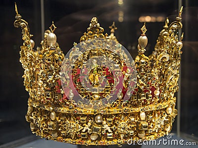 Royal Danish crown Editorial Stock Photo