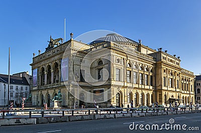 Royal Danish Theatre, Copenhagen Editorial Stock Photo