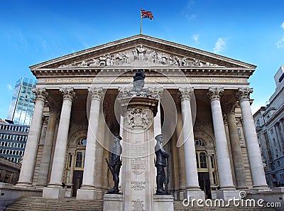 Royal Exchange Stock Photo