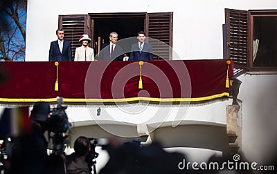 Royal Family of Romania Editorial Stock Photo